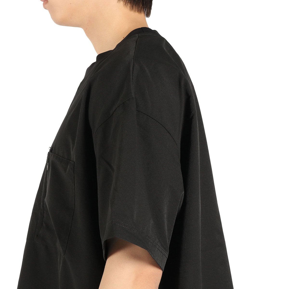 ナンガ NANGA Tシャツ メンズ レディース 半袖 無地 ブランド ウェア 吸汗速乾 大きいサイズ 黒 おしゃれ ブランド 速乾 通気性 ドットエア コンフィーティー N2500-1J300A （P.BLK） P.BLK