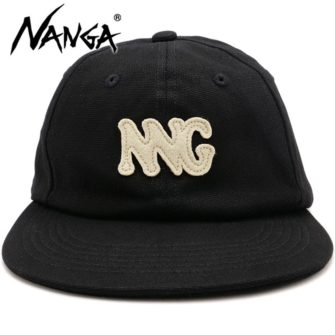 ナンガ NANGA CANVAS NNG LOGO CAP BLK [N2502-3A204A] （BLK） BLK
