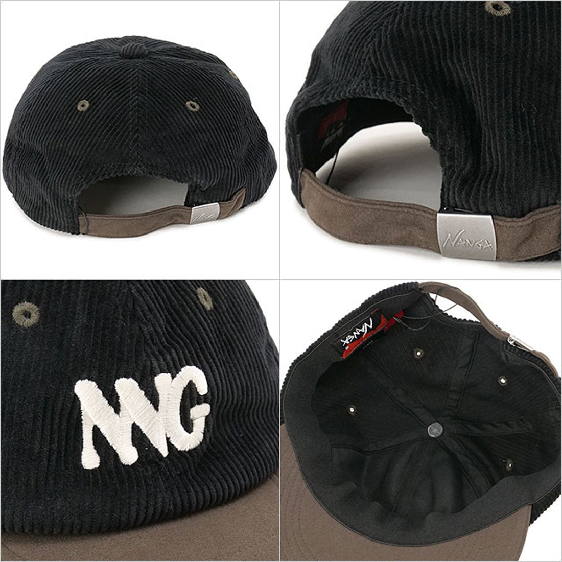 ナンガ NANGA CORDUROY NNG LOGO CAP BLK [N2532-3A057Z FW25] （BLK） BLK