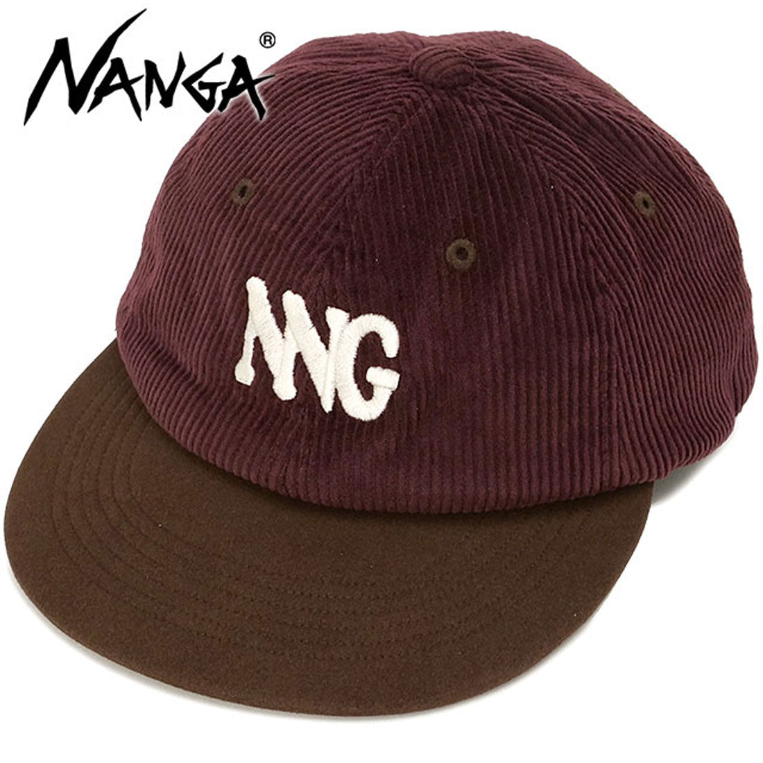 ナンガ NANGA CORDUROY NNG LOGO CAP BRD [N2532-3A057Z FW25] （BRD） BRD