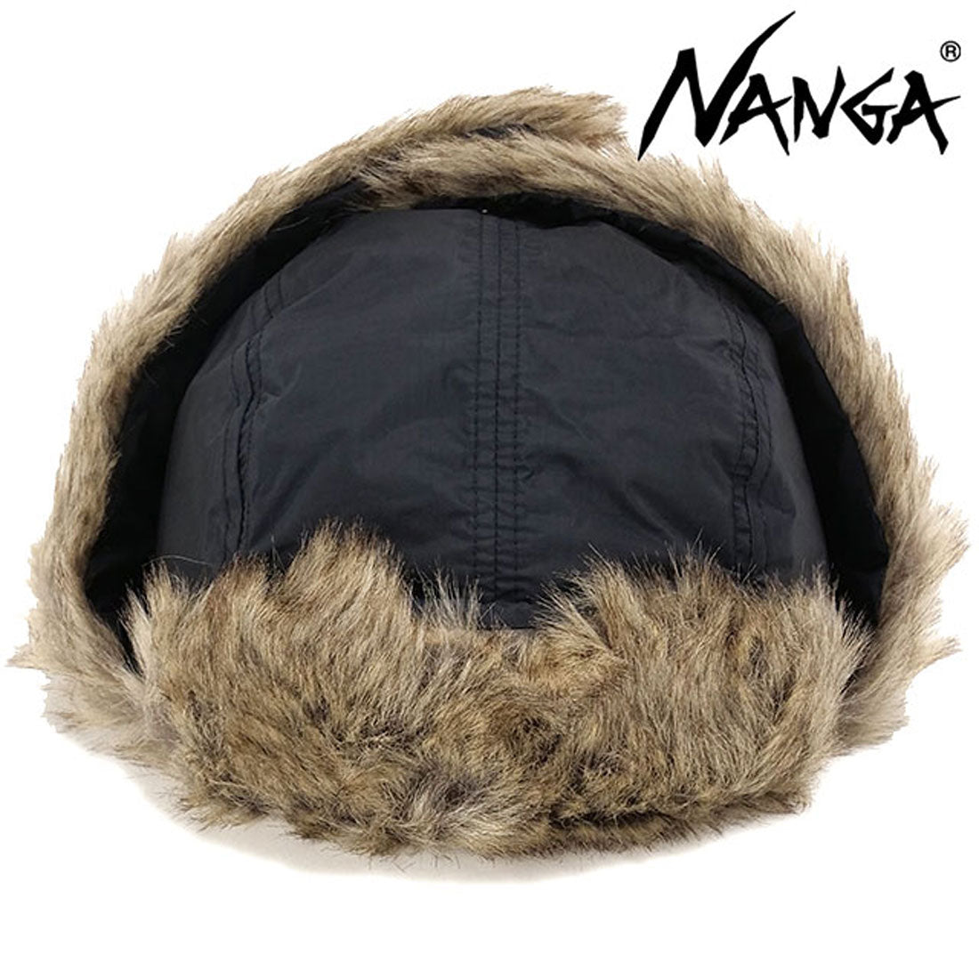 ナンガ NANGA AURORA TEX FUR FLIGHT CAP BLK [N2532-3A055Z FW25] （BLK） BLK