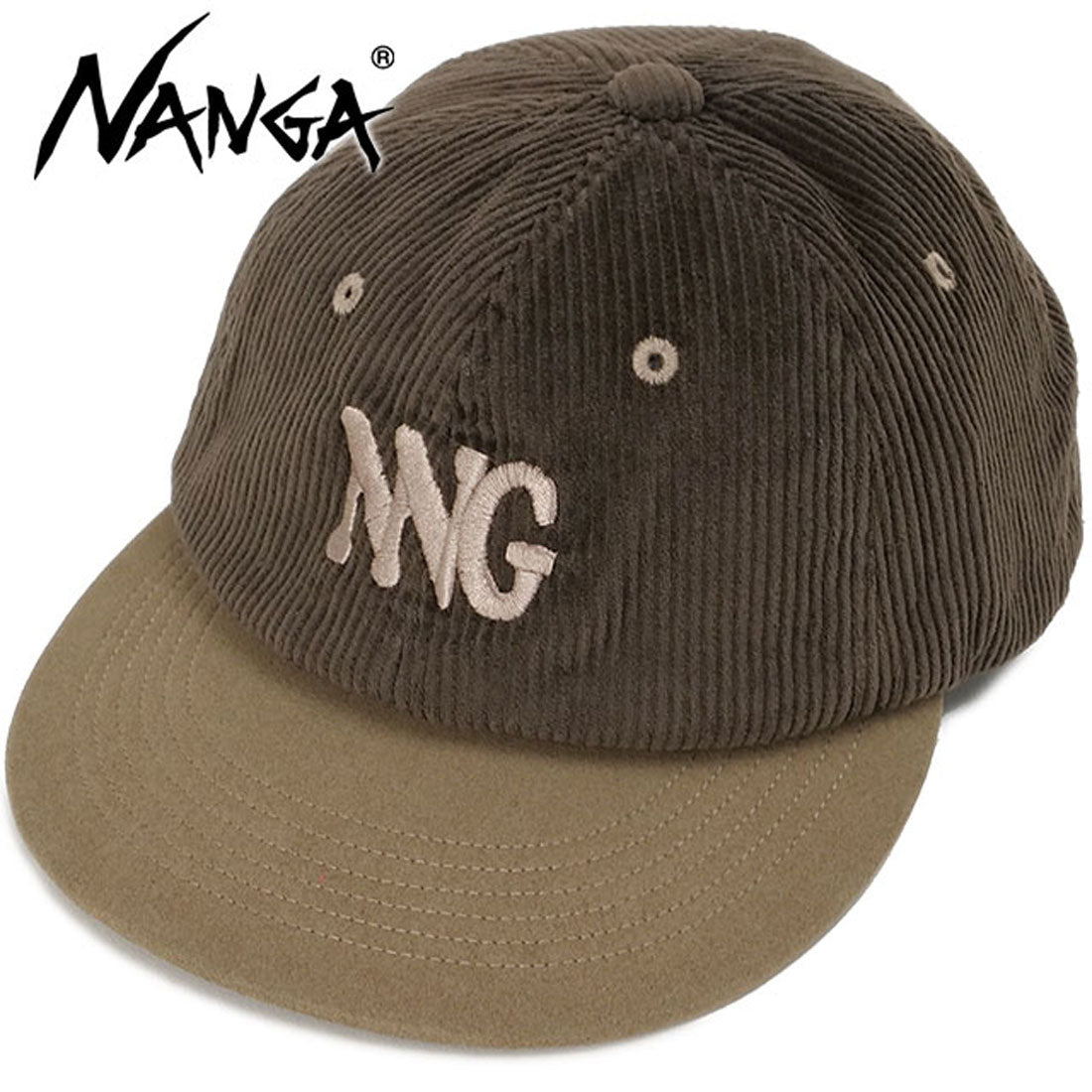 ナンガ NANGA CORDUROY NNG LOGO CAP KHA [N2532-3A057Z FW25] （KHA） KHA