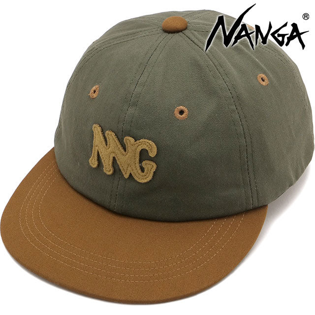 ナンガ NANGA COTTON TWILL BI-COLOR CAP GRN [N2600-3A065A] （GRN） GRN