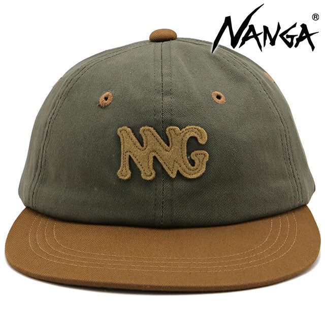 ナンガ NANGA COTTON TWILL BI-COLOR CAP GRN [N2600-3A065A] （GRN） GRN