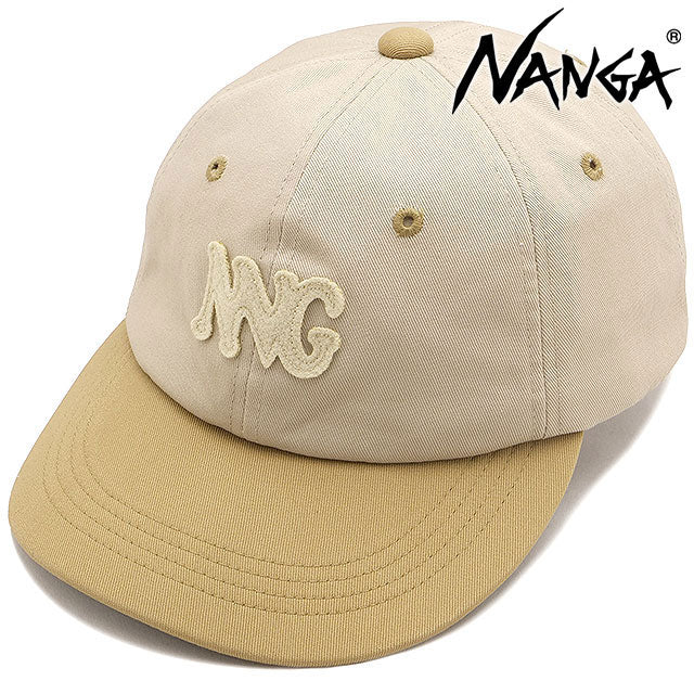 ナンガ NANGA COTTON TWILL BI-COLOR CAP BEG [N2600-3A065A] （BEG） BEG