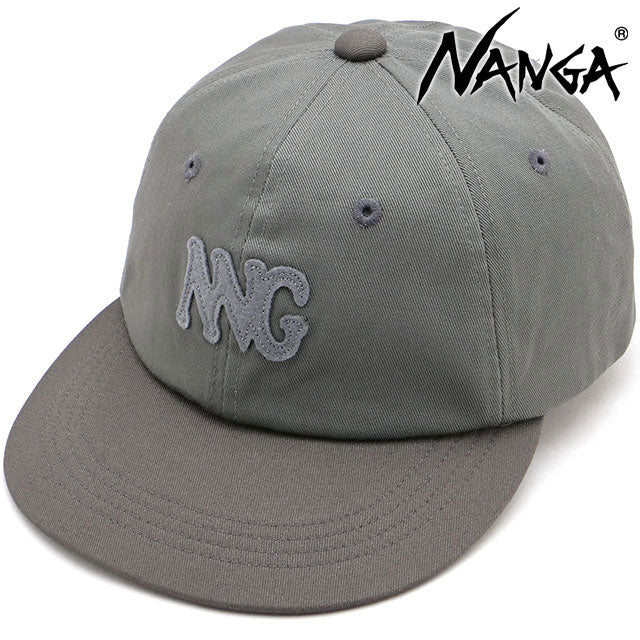 ナンガ NANGA COTTON TWILL BI-COLOR CAP GRY [N2600-3A065A] （GRY） GRY