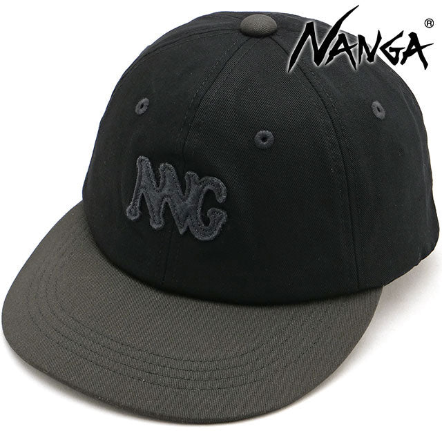 ナンガ NANGA COTTON TWILL BI-COLOR CAP BLK [N2600-3A065A] （BLK） BLK