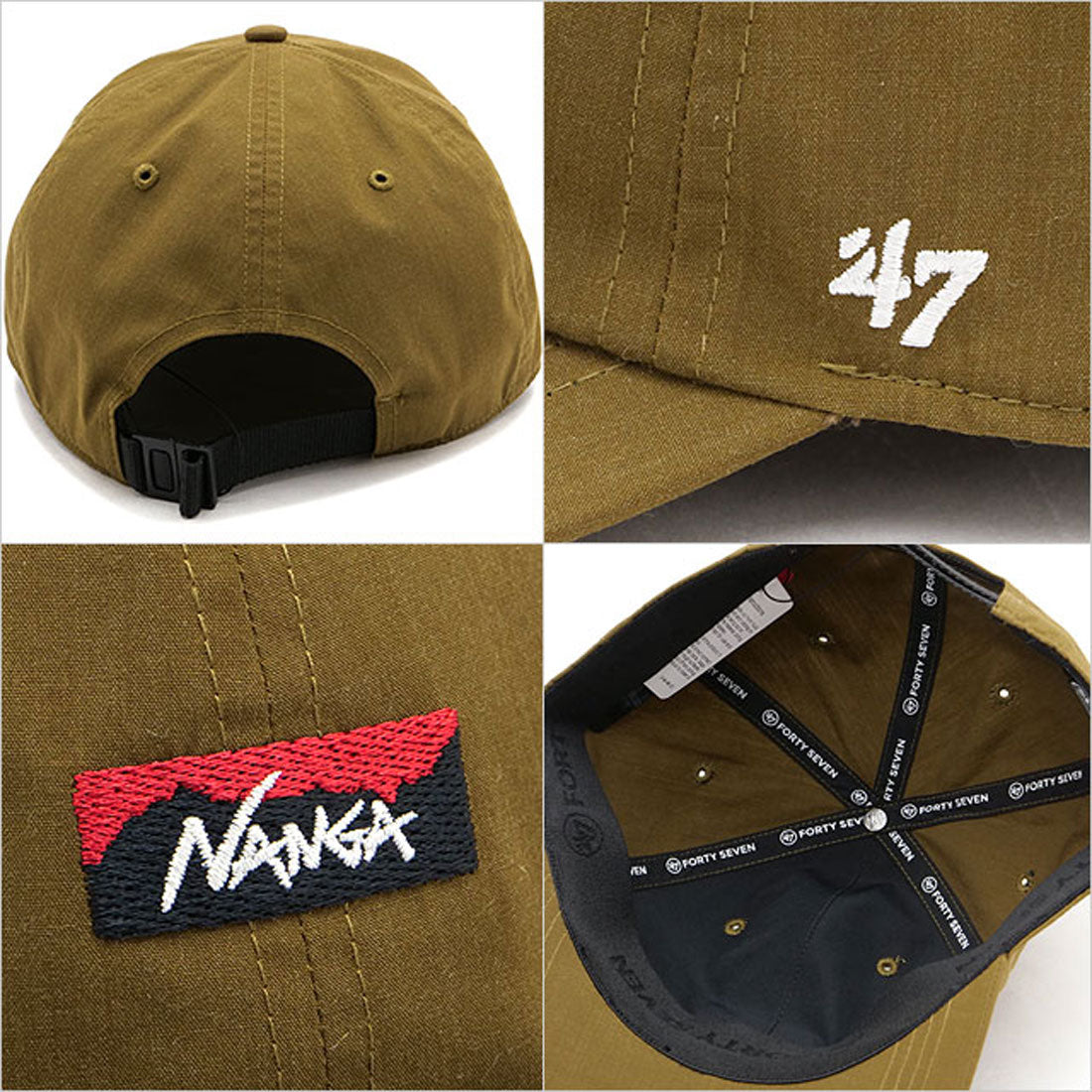 NANGA 47 HINOC CAP COYOTE [NW2421-3B400]
