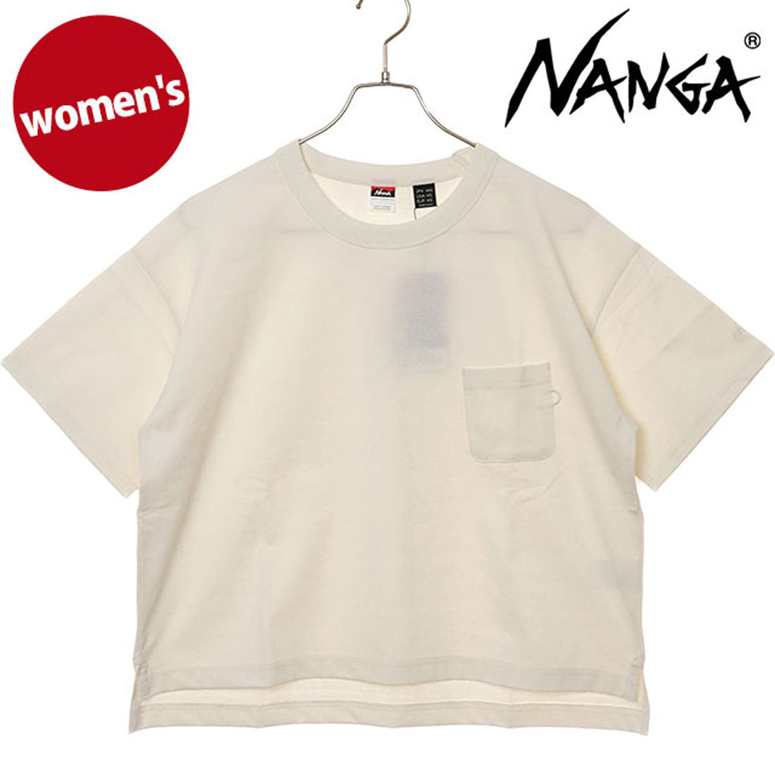ナンガ NANGA ECO HYBRID TEE W WHT [N2501-1M033B SS25] （WHT） WHT