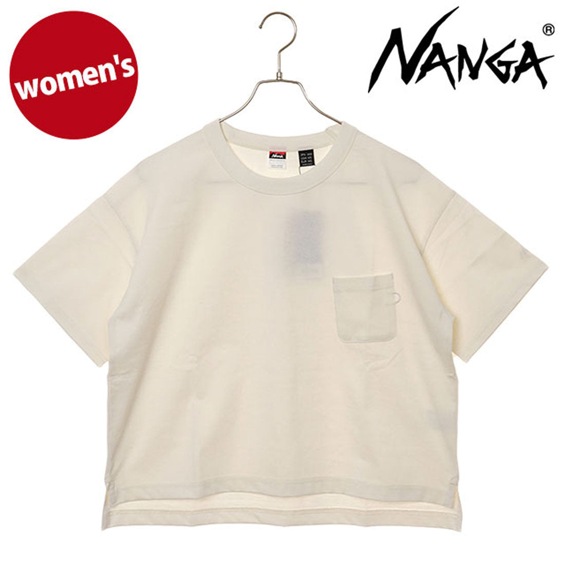 ナンガ NANGA ECO HYBRID TEE W WHT [N2501-1M033B SS25] （WHT） WHT