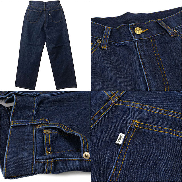 ナンガ NANGA DENIM WIDE STRAIGHT PANTS W IDG [N2601-1D036B] （IDG） IDG
