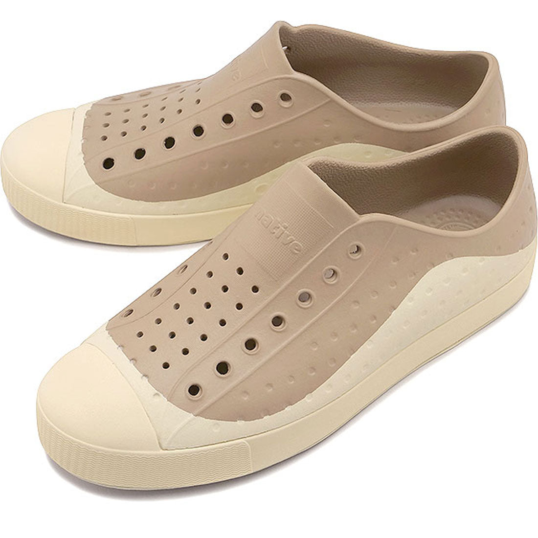 ネイティブシューズ native shoes JEFFERSON ROAM FLAX-TAN/-BONE-WHITE [F0000181] （FLAX-TAN/-BONE-WHITE） FLAX-TAN/-BONE-WHITE