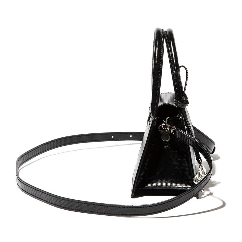 ナナナナ nana-nana ノット ミニショルダーバッグ（KNOT MINI SHOULDER BAG） （Black） Black