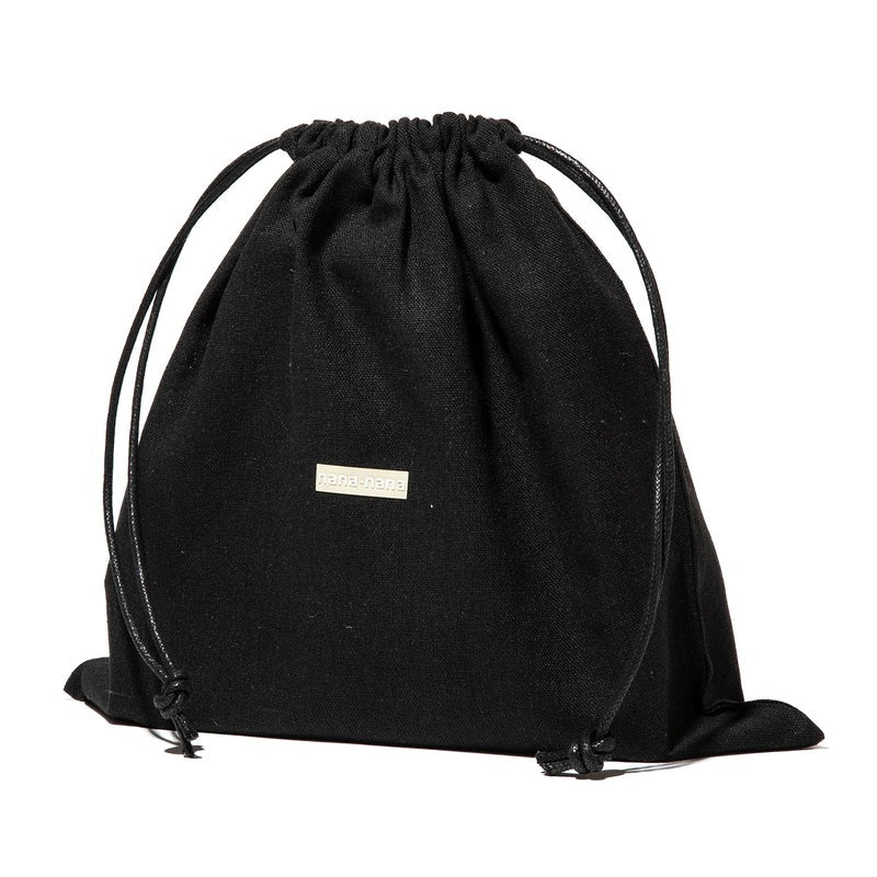 ナナナナ nana-nana ノット ミニショルダーバッグ（KNOT MINI SHOULDER BAG） （Black） Black