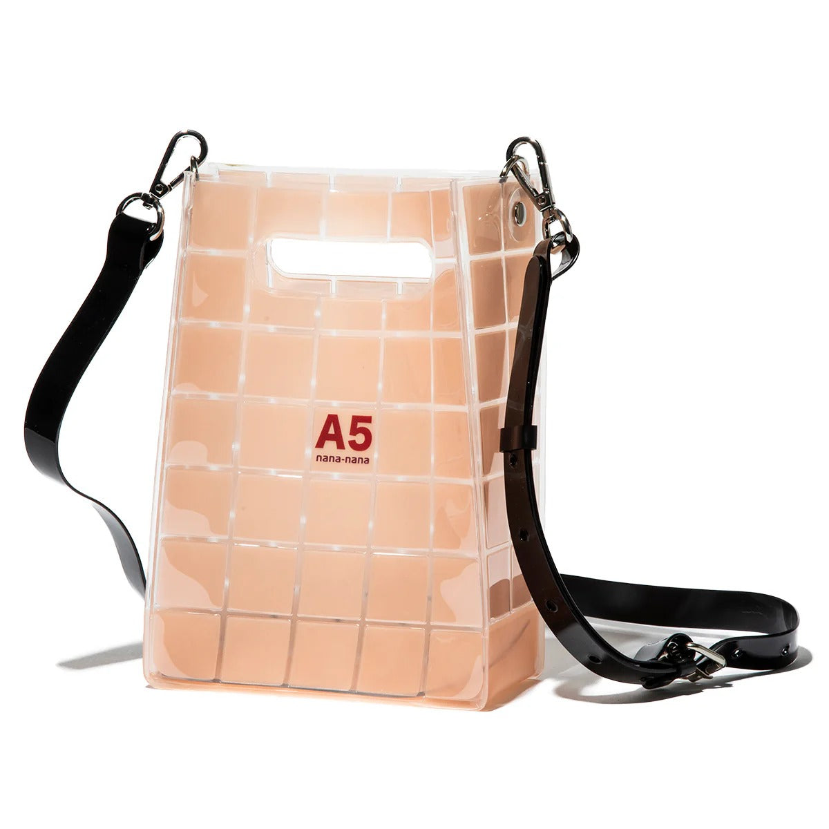 ナナナナ nana-nana ブロックチェック TPU A5（Block Check TPU A5） （Light Pink） Light Pink