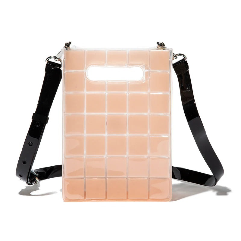 ナナナナ nana-nana ブロックチェック TPU A5（Block Check TPU A5） （Light Pink） Light Pink