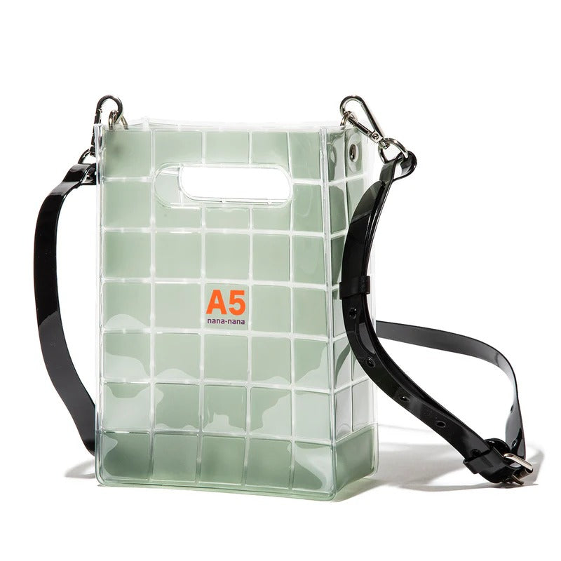 ナナナナ nana-nana ブロックチェック TPU A5（Block Check TPU A5） （Mint Green） Mint Green
