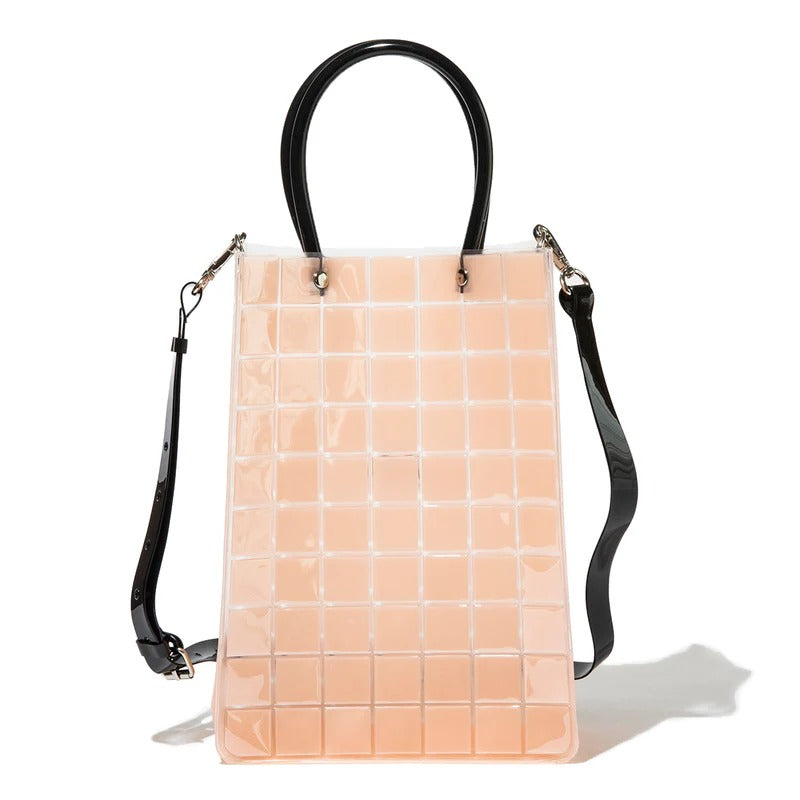 ナナナナ nana-nana ブロックチェック TPU A4（Block Check TPU A4） （Light Pink） Light Pink
