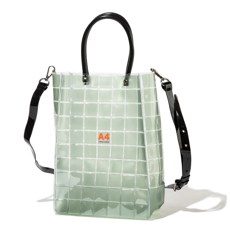 ナナナナ nana-nana ブロックチェック TPU A4（Block Check TPU A4） （Mint Green） Mint Green