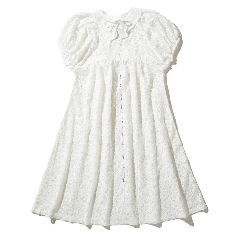 ナオキトミヅカ naokitomizuka レース ワンピース（Lace one piece） （WHITE） WHITE