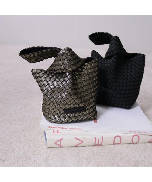 NAGHEDI ハンドバッグ Kyoto Clutch SN08040EF ネオプレン （Onyx/ブラック） Onyx/ブラック