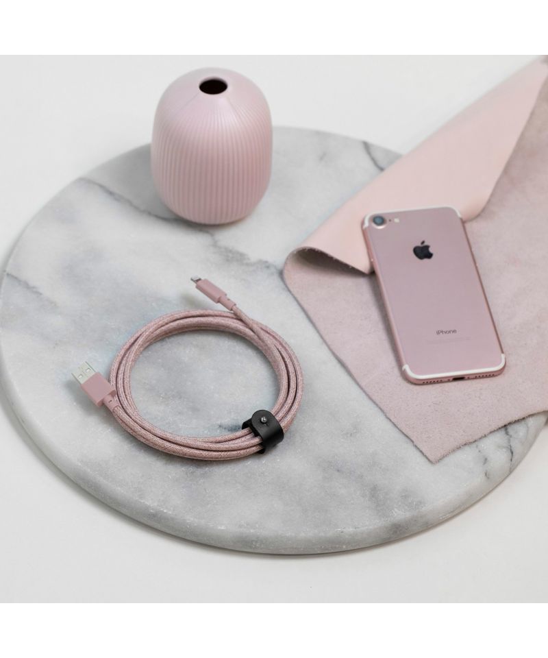 ネイティブ ユニオン NATIVE UNION NATIVE UNION Belt Cable XL 3M / ネイテブユニオン ベルトケーブル 3m （ROSE） ROSE