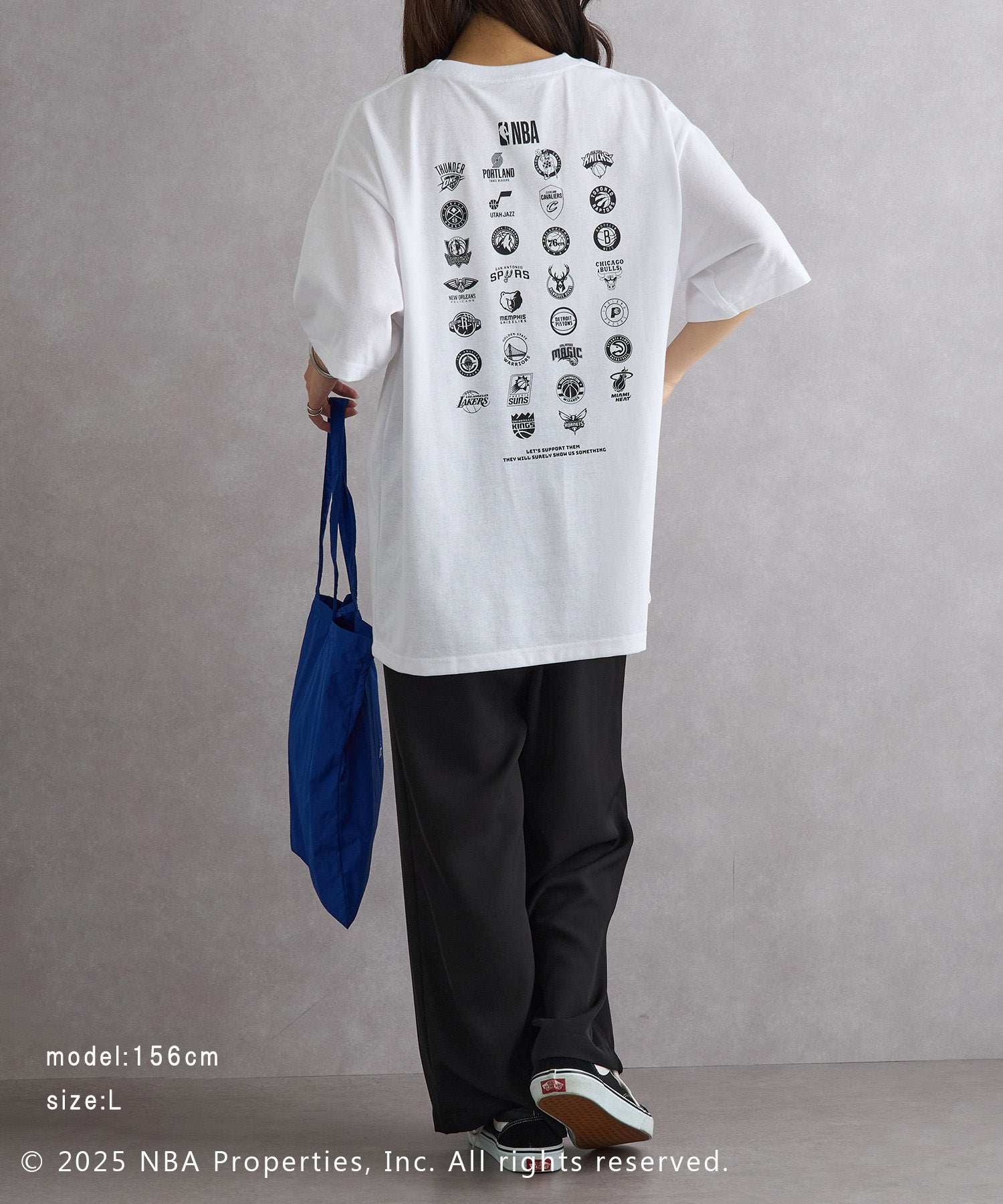 エヌビーエー NBA ALL NBA TEAM LOGO Tee （ホワイト） ホワイト