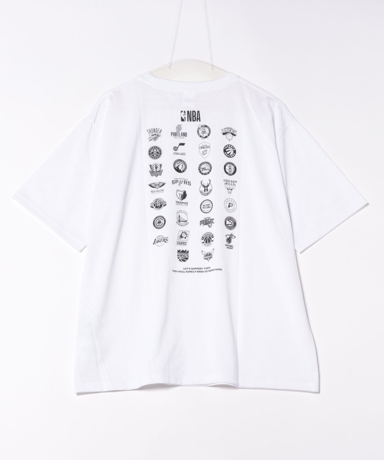 エヌビーエー NBA ALL NBA TEAM LOGO Tee （ホワイト） ホワイト