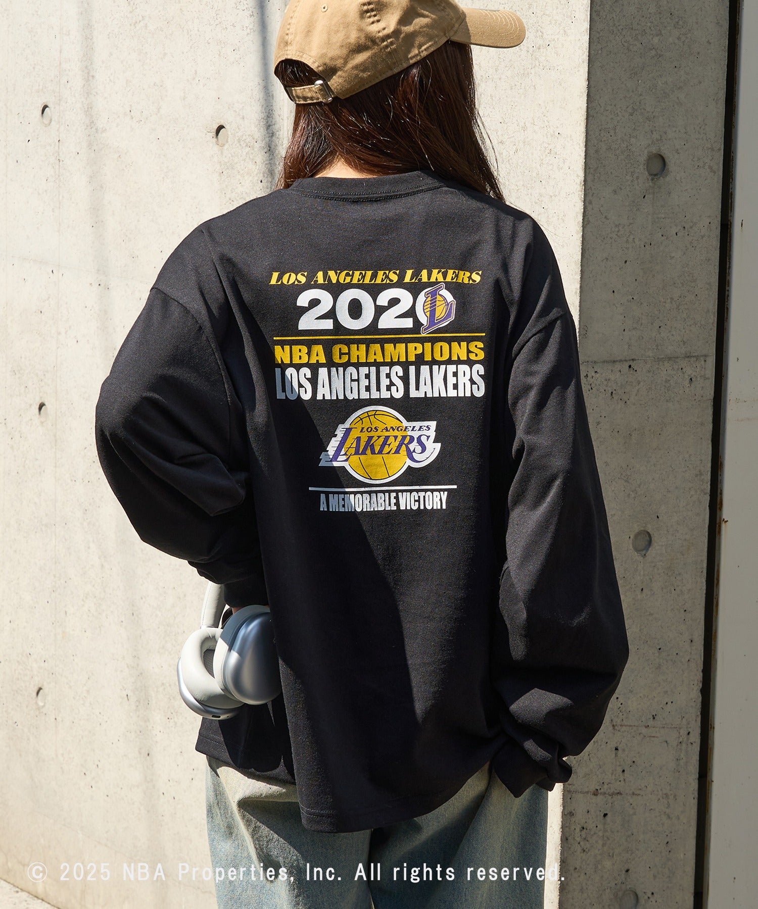 エヌビーエー NBA NBA CHAMPIONS TEAM PRINT Long Sleeve Tee ロンT 長袖 （ブラック系1） ブラック系1