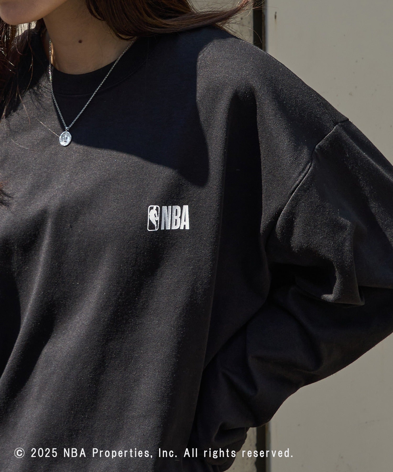 エヌビーエー NBA NBA CHAMPIONS TEAM PRINT Long Sleeve Tee ロンT 長袖 （ブラック系1） ブラック系1