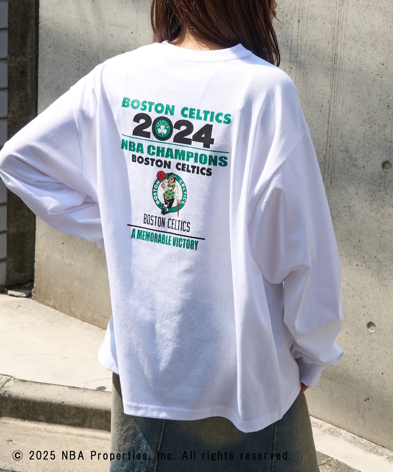 エヌビーエー NBA NBA CHAMPIONS TEAM PRINT Long Sleeve Tee ロンT 長袖 （ホワイト系その他3） ホワイト系その他3