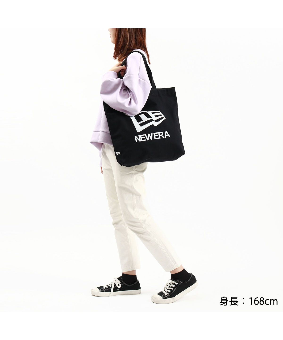ニューエラ NEW ERA 【正規取扱店】 ニューエラ トートバッグ レディース メンズ 大きめ キャンバス B4 A4 NEW ERA 軽量 おしゃれ 大学生 カジュアル ブランド （アイボリー） アイボリー
