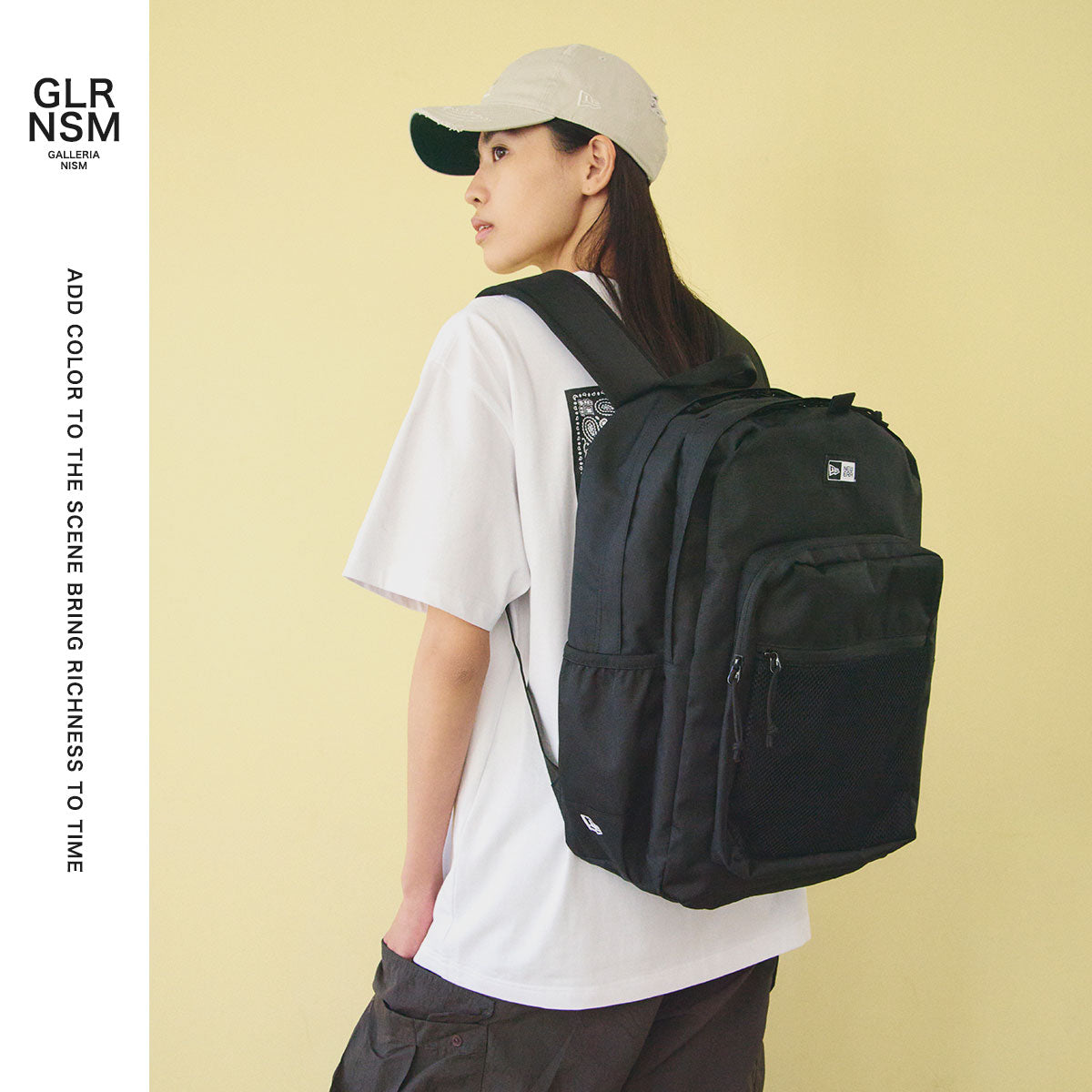 ニューエラ NEW ERA 正規取扱店 リュック 通学 メンズ レディース バッグ おしゃれ ブランド 35L A4 バックパック デイパック 旅行 高校生 大学生 2層 男子 女子 Campus Pack キャンパスパック（ブラック） ブラック