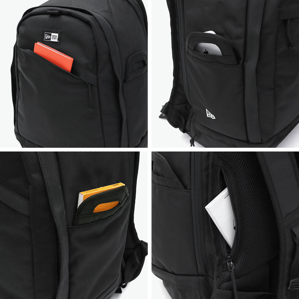 ニューエラ NEW ERA 正規取扱店 リュック 通学 メンズ レディース バッグ おしゃれ ブランド 大人 PC 31L A4 バックパック デイパック 旅行 アウトドア スポーツ Sports Pack スポーツパック（ブラック） ブラック