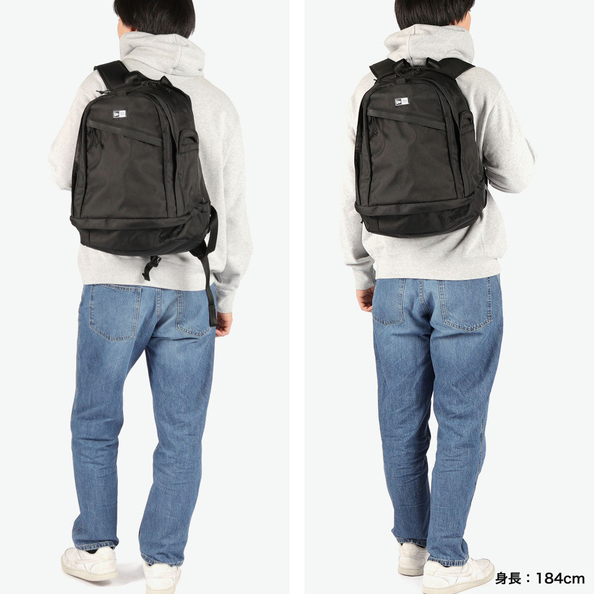 ニューエラ NEW ERA 正規取扱店 リュック 通学 メンズ レディース バッグ おしゃれ ブランド 大人 PC 31L A4 バックパック デイパック 旅行 アウトドア スポーツ Sports Pack スポーツパック（ブラック） ブラック