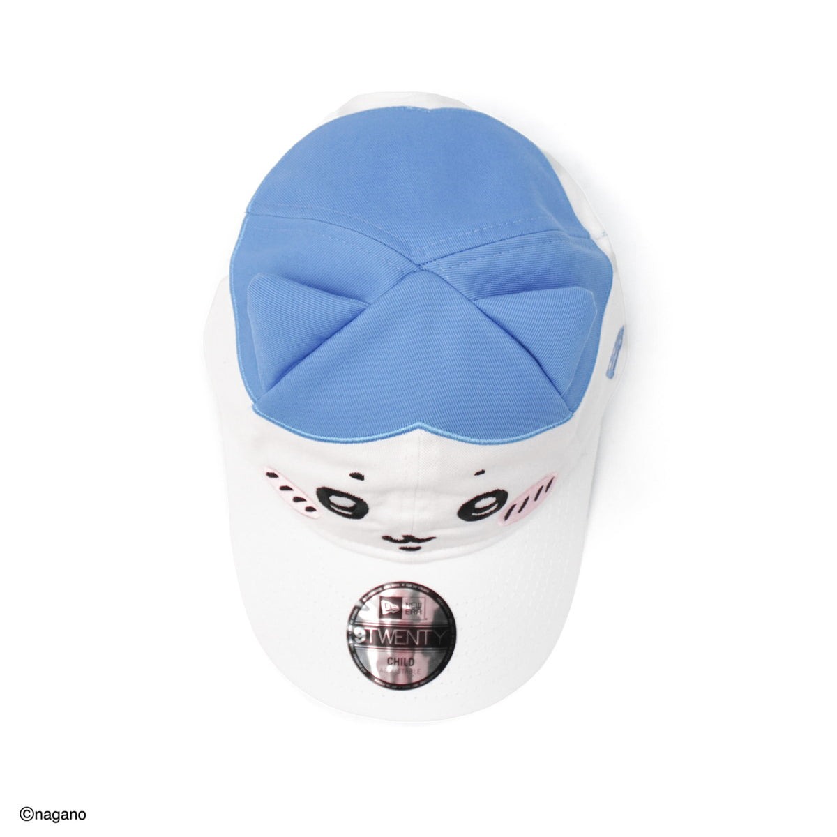 ニューエラ NEW ERA 正規取扱店 キャップ キッズ 帽子 女の子 男の子 女子 男子 可愛い かわいい 子供 耳付き なりきり 調整 アジャスター 洗える ウォッシャブル ブランド Child 9TWENTY ちいかわ （ホワイト×ラディアントブルー） ホワイト×ラディアントブルー
