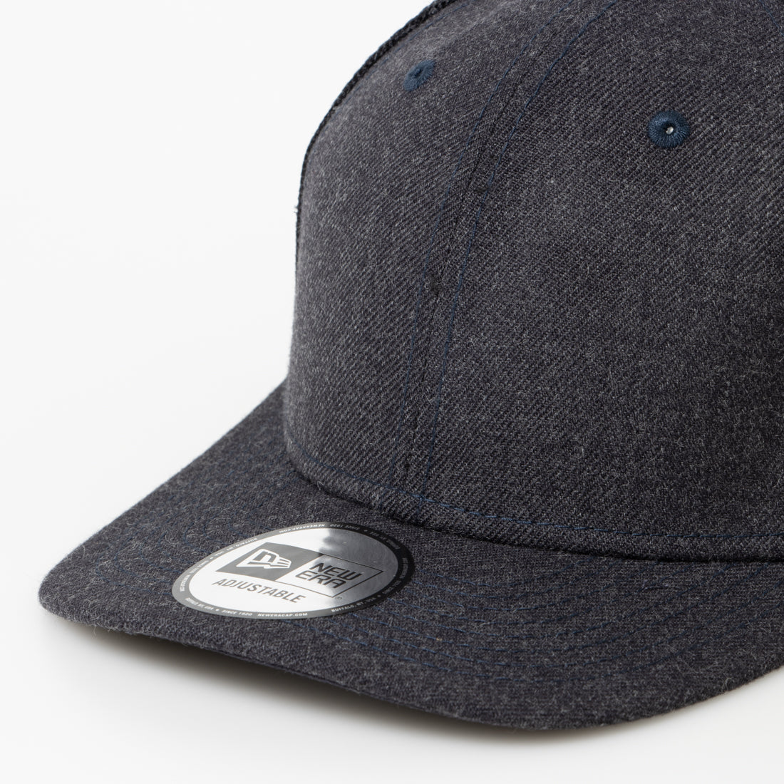 New Era NEW ERA Newera Cap Hat NE207 Mesh Cap Plain Baseball Cap Unisex Slightly Shallow NEWERA SNAPBACK LOW PROFILE TRUCKER
