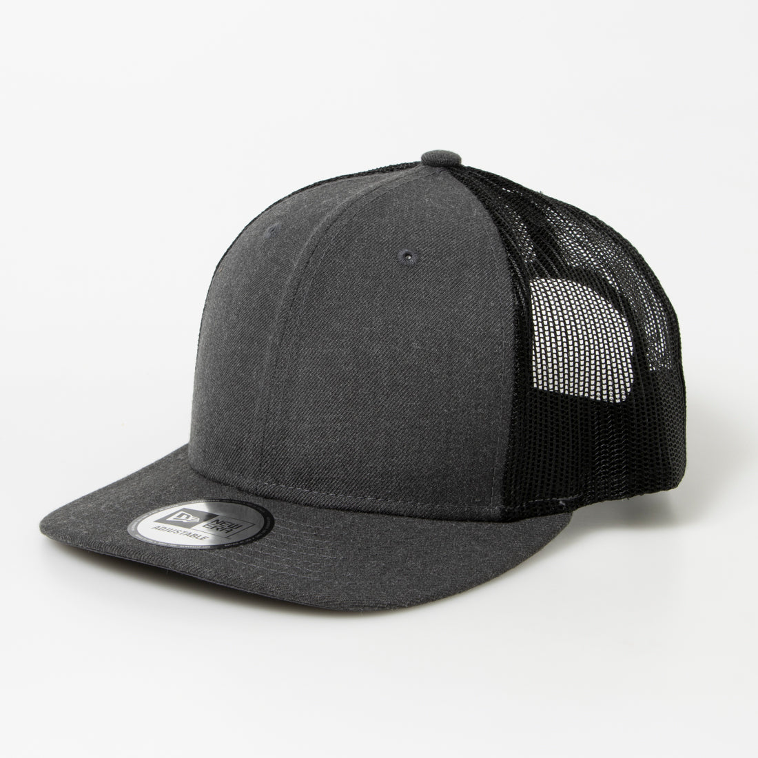 New Era NEW ERA Newera Cap Hat NE207 Mesh Cap Plain Baseball Cap Unisex Slightly Shallow NEWERA SNAPBACK LOW PROFILE TRUCKER