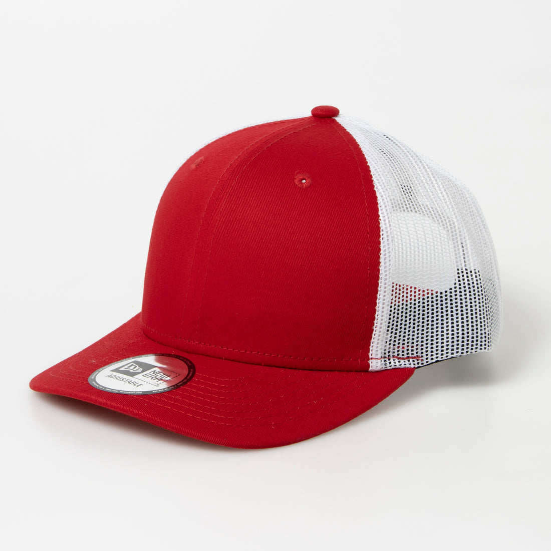 New Era NEW ERA Newera Cap Hat NE207 Mesh Cap Plain Baseball Cap Unisex Slightly Shallow NEWERA SNAPBACK LOW PROFILE TRUCKER