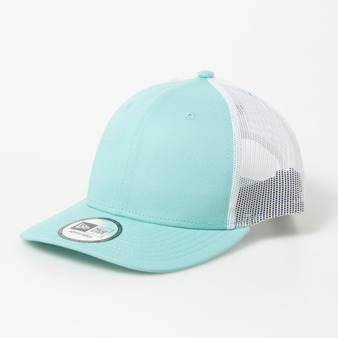 New Era NEW ERA Newera Cap Hat NE207 Mesh Cap Plain Baseball Cap Unisex Slightly Shallow NEWERA SNAPBACK LOW PROFILE TRUCKER