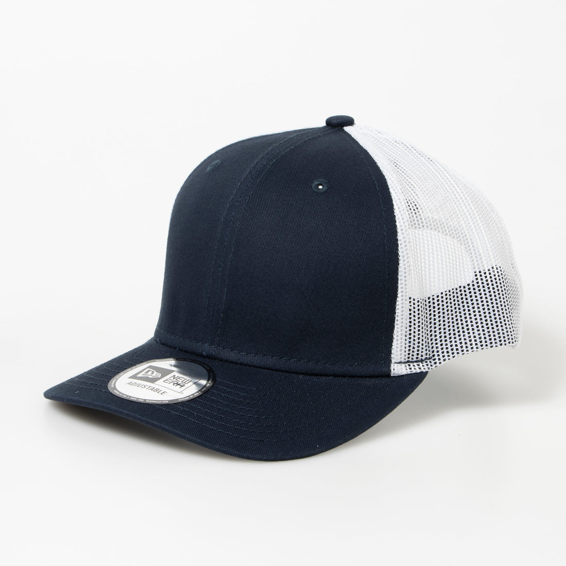 New Era NEW ERA Newera Cap Hat NE207 Mesh Cap Plain Baseball Cap Unisex Slightly Shallow NEWERA SNAPBACK LOW PROFILE TRUCKER