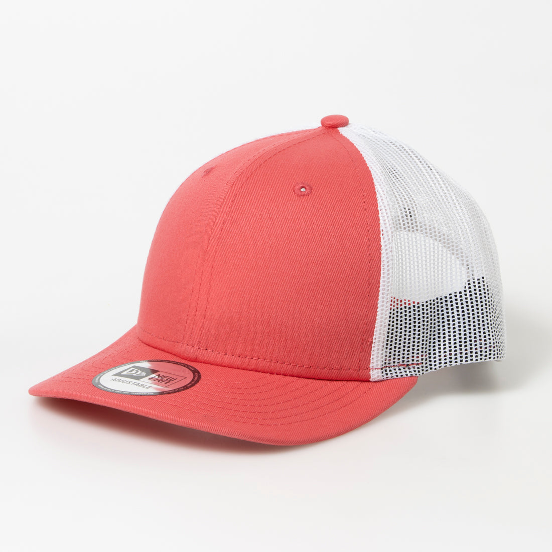 New Era NEW ERA Newera Cap Hat NE207 Mesh Cap Plain Baseball Cap Unisex Slightly Shallow NEWERA SNAPBACK LOW PROFILE TRUCKER