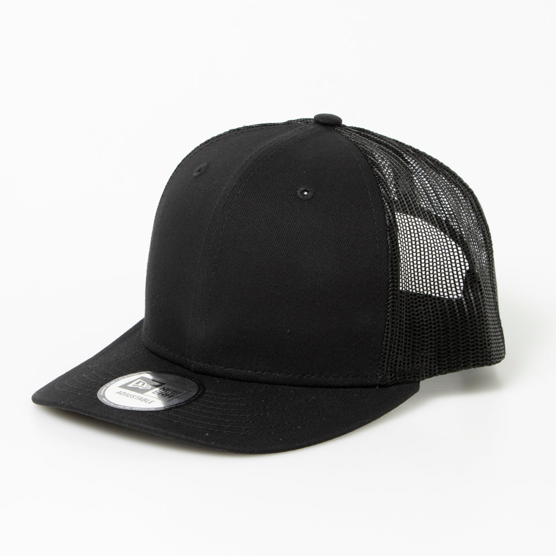 New Era NEW ERA Newera Cap Hat NE207 Mesh Cap Plain Baseball Cap Unisex Slightly Shallow NEWERA SNAPBACK LOW PROFILE TRUCKER