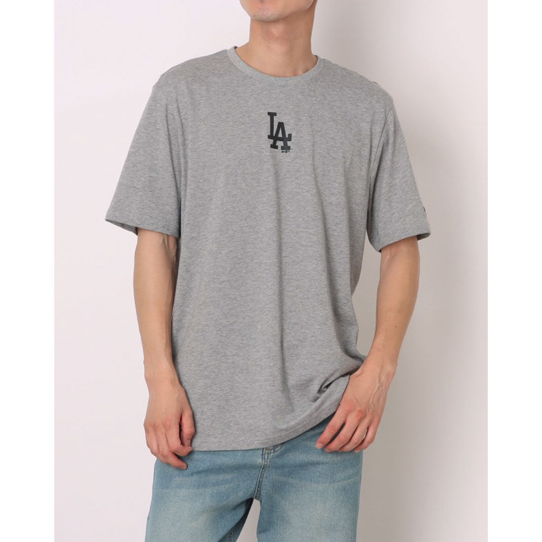 ニューエラ NEW ERA NEW ERA ニューエラ メンズ ロゴ Tシャツ MLB CF LOGO REG TEE （LAグレー） LAグレー