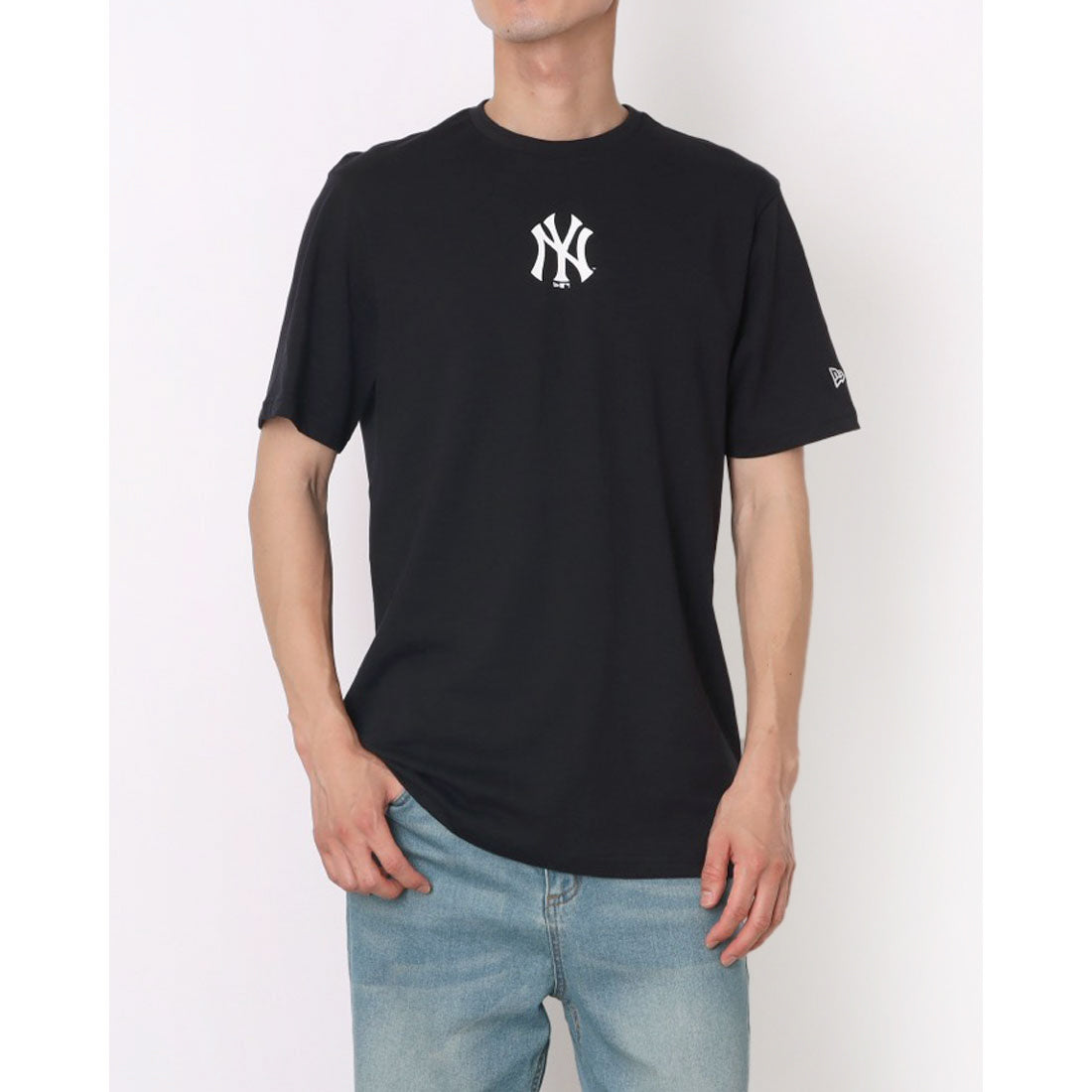 ニューエラ NEW ERA NEW ERA ニューエラ メンズ ロゴ Tシャツ MLB CF LOGO REG TEE （(184)NYネイビー） (184)NYネイビー