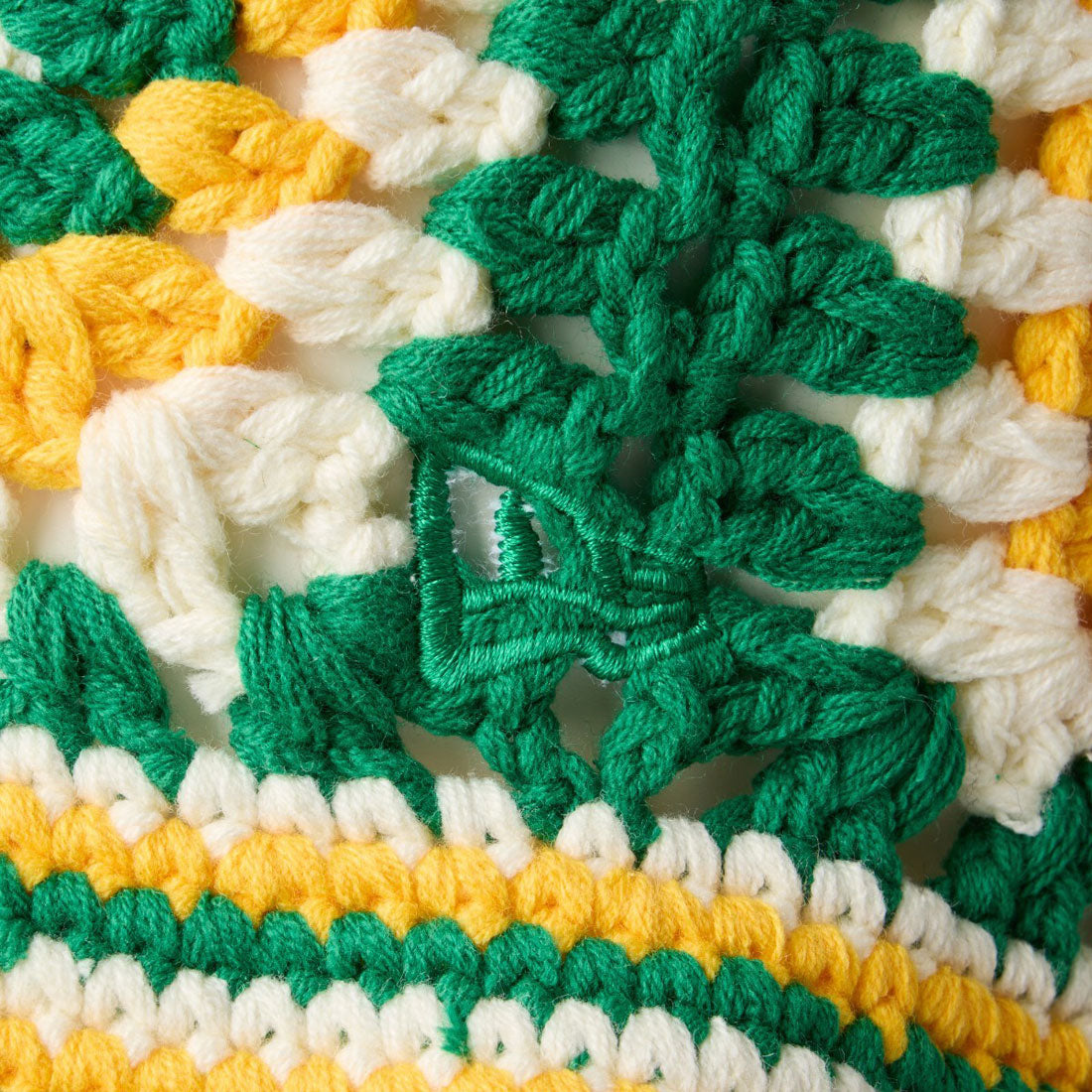 ニューエラ NEW ERA クロシェ ニットバケット（CROCHET KNIT BUCKET） （グリーン/イエロー/ホワイト） グリーン/イエロー/ホワイト