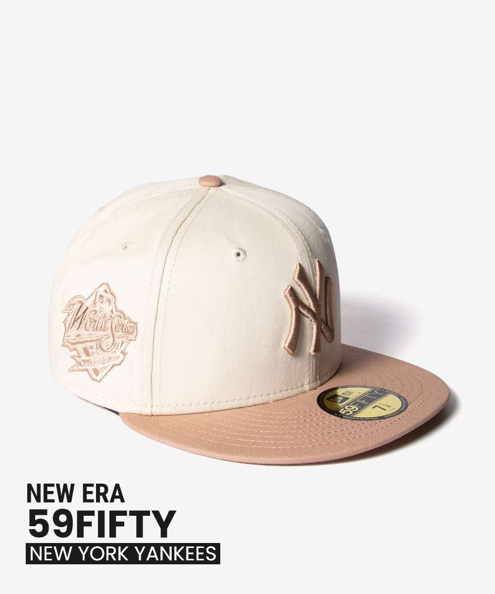 ニューエラ NEW ERA ニューエラ NEW ERA 59FIFTY 5950 MLB NEW YORK YANKEES SIDE PATCH ニューヨーク ヤンキース 60565161 キャップ ユニセックス 帽子 （NYY/N.マルチ ライトベージュ） NYY/N.マルチ ライトベージュ