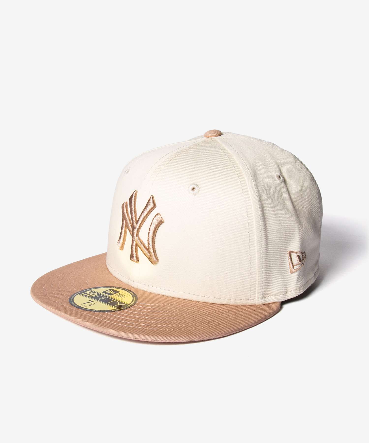 ニューエラ NEW ERA ニューエラ NEW ERA 59FIFTY 5950 MLB NEW YORK YANKEES SIDE PATCH ニューヨーク ヤンキース 60565161 キャップ ユニセックス 帽子 （NYY/N.マルチ ライトベージュ） NYY/N.マルチ ライトベージュ