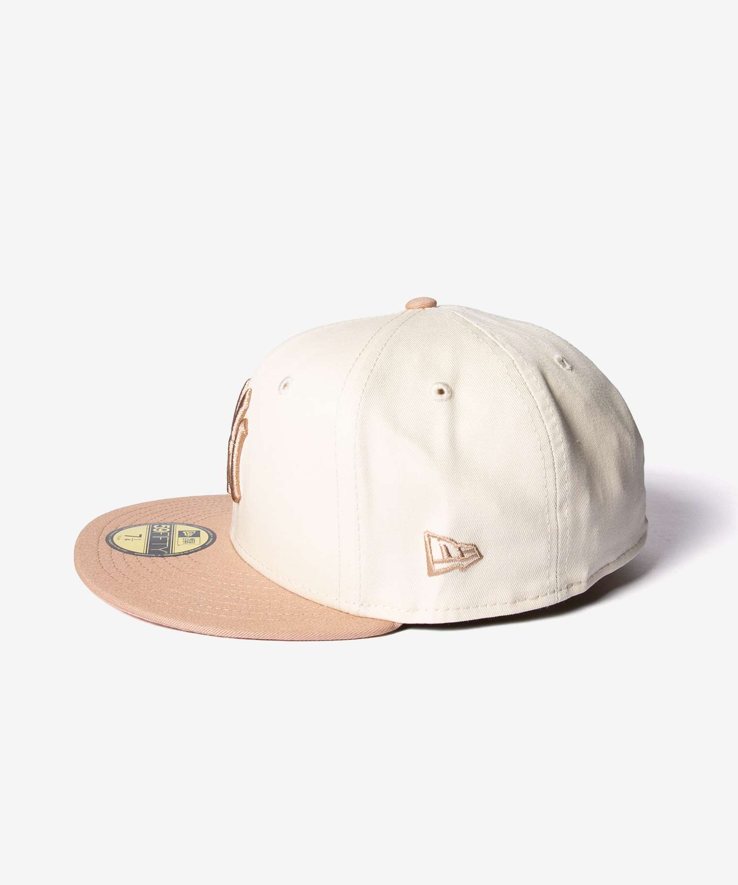 ニューエラ NEW ERA ニューエラ NEW ERA 59FIFTY 5950 MLB NEW YORK YANKEES SIDE PATCH ニューヨーク ヤンキース 60565161 キャップ ユニセックス 帽子 （NYY/N.マルチ ライトベージュ） NYY/N.マルチ ライトベージュ