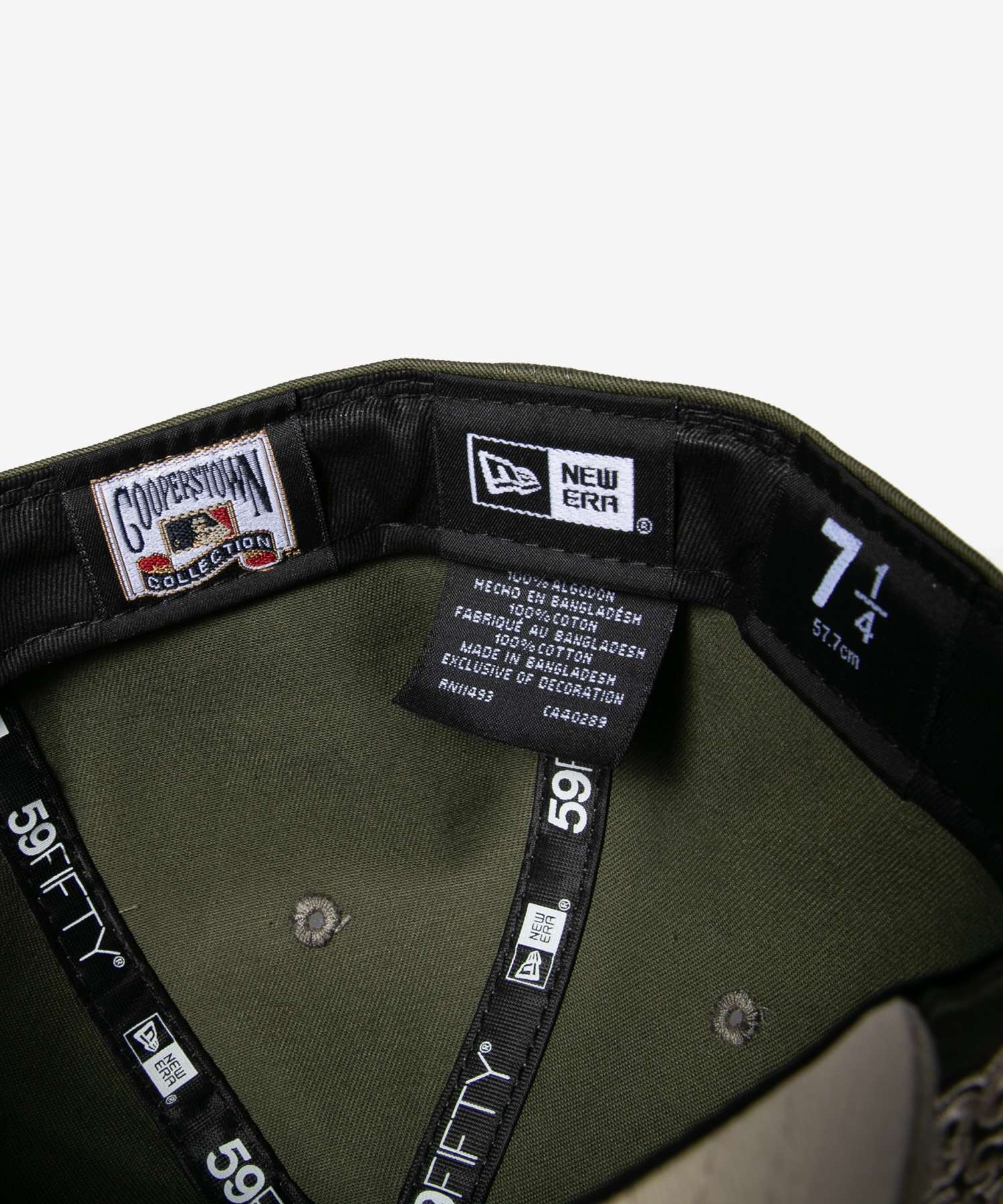 ニューエラ NEW ERA ニューエラ NEW ERA 59FIFTY 5950 MLB LOS ANGELES DODGERS SIDE PATCH ロサンゼルス ドジャース 60565160 キャップ ユニセックス 帽子 （LAD/カーキ×ベージュ） LAD/カーキ×ベージュ